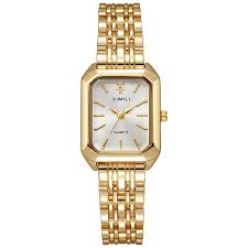 New Foreign Trade Women's Watch, Fashionable and Simple Square Quartz Watch for Female Students